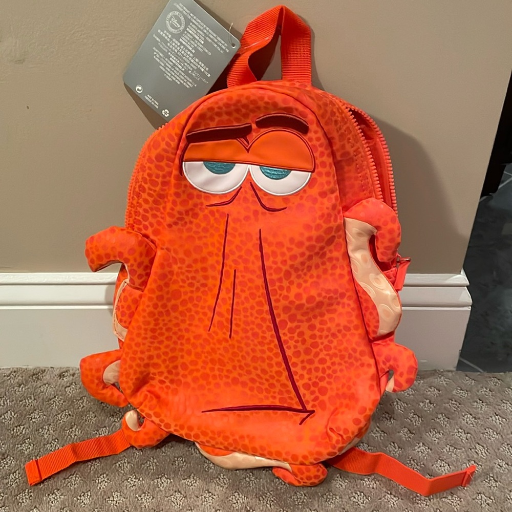 New with tag Disney Store Hank The Octopus Backpack